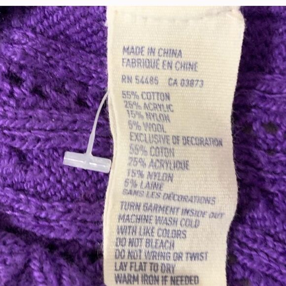 American Eagle Outfitters purple sweater, … - Picture 6 of 6